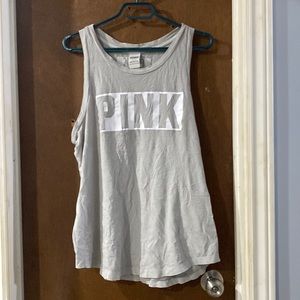 Grey PINK tank
